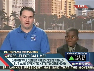 Illustration for article titled Kid Reporter Wants Obama To Be His Homeboy